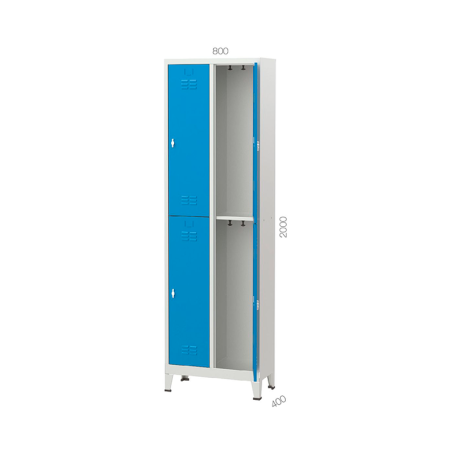 CHEMITOOL Four Half Doors Locker