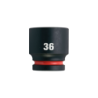 Chaves de Caixa de Impacto SHOCKWAVE™ IMPACT DUTY™ de 36mm 3/4' Profundo MILWAUKEE
