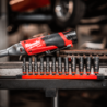 MILWAUKEE 1/4' Impact Socket Set - 12 piece