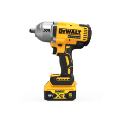 Chave de Impacto sem Escovas XR 18V Li-Ion 5Ah 1/2' Alto Par com Anel de Retenção DEWALT