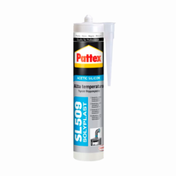 Silicona Alta Temperatura Negra SL509 PRO 330ml PATTEX