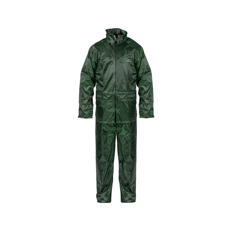 CHEMITOOL Size L Green Rain Suit