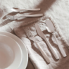Juego de 6 Cuchillos Monobloque Mate – Knifeforkspoon