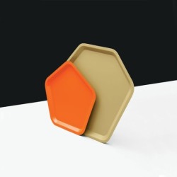 Tabuleiro Hexagonal Amarelo - Territoire
