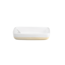 Rectangular Oven Dish 21x14cm White - Grande Al Forno