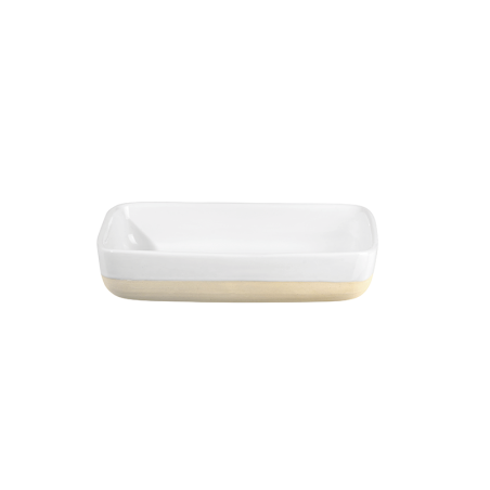 Rectangular Oven Dish 21x14cm White - Grande Al Forno