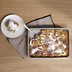 Rectangular Oven Dish 21x14cm White - Grande Al Forno
