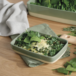 Rectangular Oven Dish 21x14cm Sage - Grande Al Forno