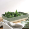 Rectangular Oven Dish 21x14cm Sage - Grande Al Forno