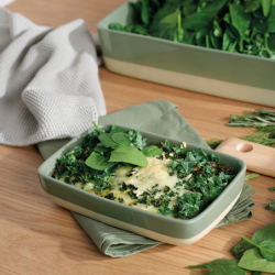 Rectangular Oven Dish 28,5x20cm Sage - Grande Al Forno