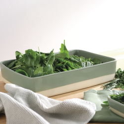 Rectangular Oven Dish 28,5x20cm Sage - Grande Al Forno