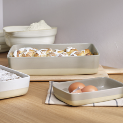 Rectangular Oven Dish 28,5x20cm Nude - Grande Al Forno