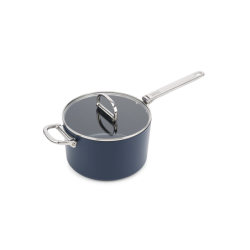 Folding Handle Saucepan 23cm Blue - Space