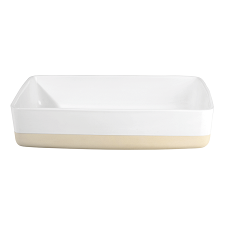 Rectangular Oven Dish 36x26cm White - Grande Al Forno