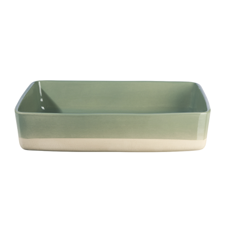 Rectangular Oven Dish 36x26cm Sage - Grande Al Forno