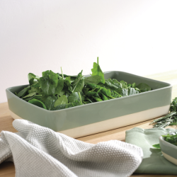 Rectangular Oven Dish 36x26cm Sage - Grande Al Forno