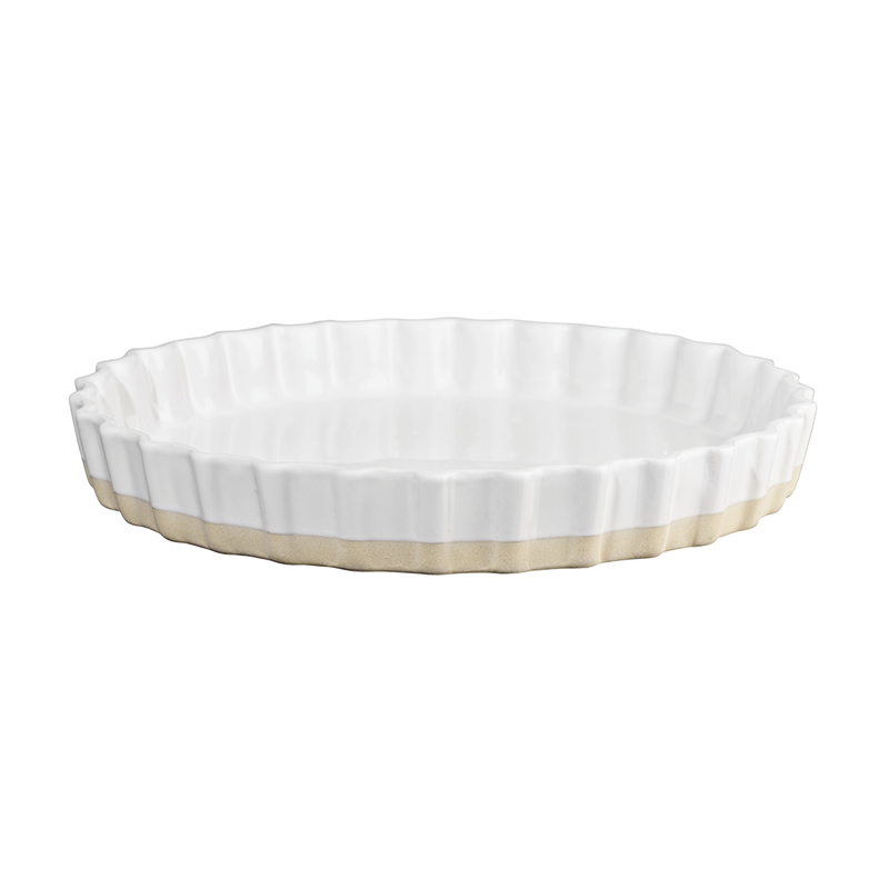 Tart Dish 30cm White - Grande Al Forno Tart Dish 30cm White - Grande Al Forno