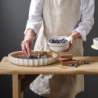 Tart Dish 30cm White - Grande Al Forno