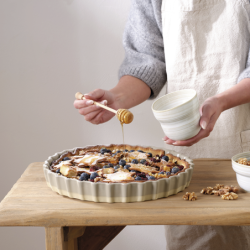 Tart Dish 30cm Nude - Grande Al Forno