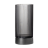 Glass Lantern with Base Grey Ø8cm - Juna