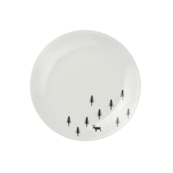 Dinner Plate Snow Tracks - Joy