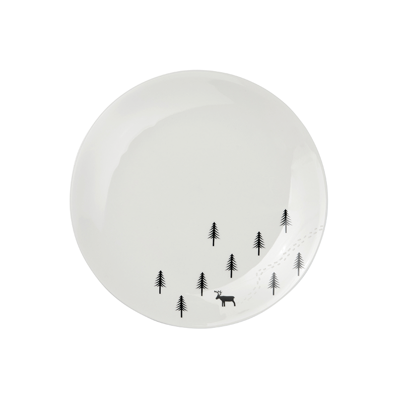Dinner Plate Snow Tracks - Joy Dinner Plate Snow Tracks - Joy