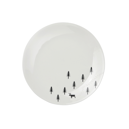 Dinner Plate Snow Tracks - Joy