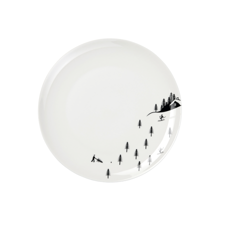 Dinner Plate Skiing - Joy