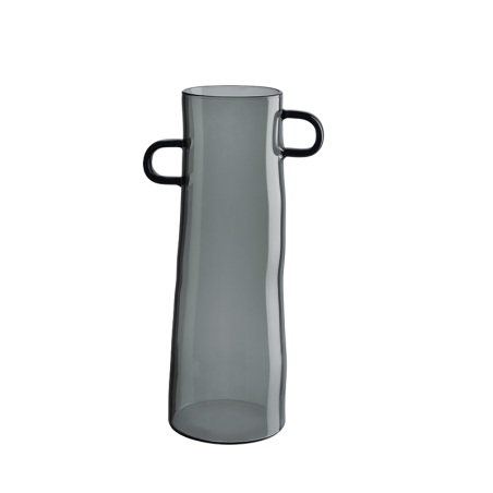 Vase 10x28cm Grey - Rayu