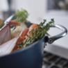 Folding Handle Saucepan 15cm Blue - Space