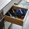 Non-Stick 3-piece Saucepan Set Blue - Space