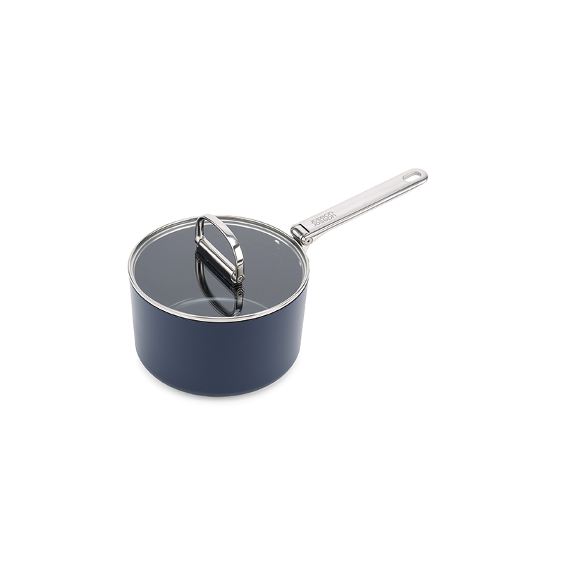 Folding Handle Saucepan 19cm Blue - Space