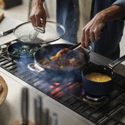 Non-Stick 6-piece Cookware Set Blue - Space