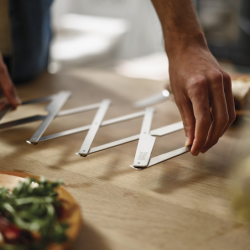 Stainless Steel Extendable Trivet - Space
