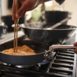 Folding Handle Frying Pan 20cm Blue - Space