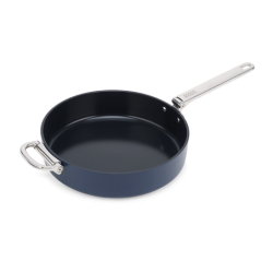 Frigideira com Pega Dobrável 30cm Azul - Space