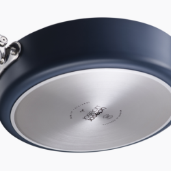 Folding Handle Sauté Pan with Lid 28cm Blue - Space