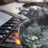 Folding Handle 2-Piece Frying Pan Set Blue - Space