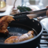 Folding Handle 2-Piece Frying Pan Set Blue - Space
