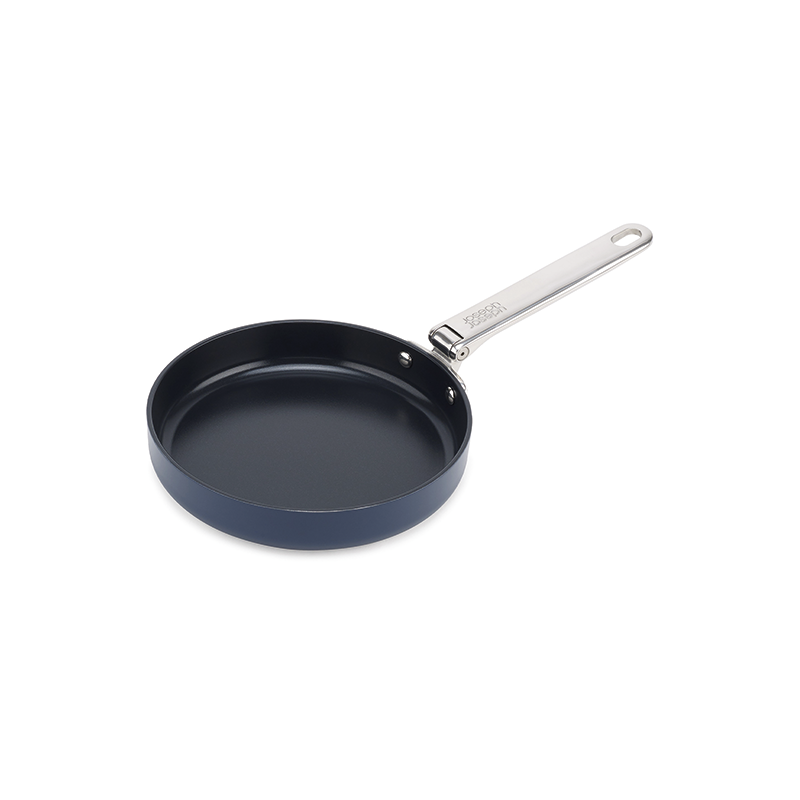 Frigideira com Pega Dobrável 24cm Azul - Space