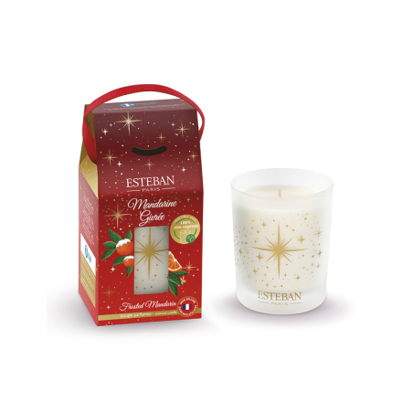 Scented Candle 180gr - Frosted Mandarin