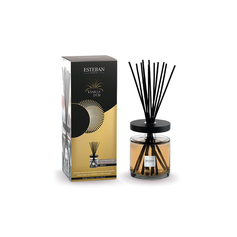 Scented Bouquet Ellipse 500ml - Vanille d'Or