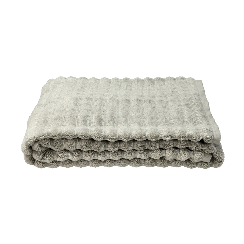 Beach Towel 180x100cm Soft Grey - INU