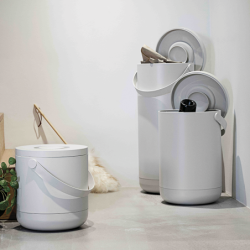 Bio Waste Bin 3L Grey - Circular