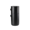 Bio Waste Bin 22+12L Black - Circular