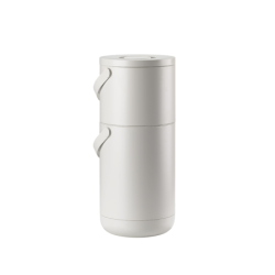 BALDE DO LIXO CIRCULAR 22+12 L CINZENTO
