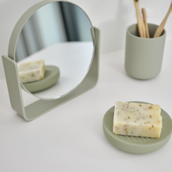 Espelho de Mesa com Aumento 5x Eucalipto - Ume