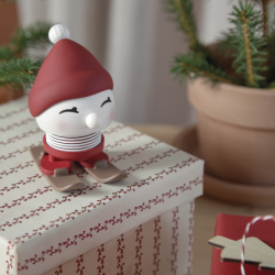 Bimble Skiing Small Berry - Christmas