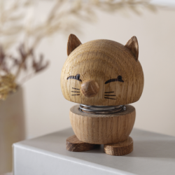 Cat Oak Wood - Animals