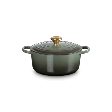 Cast Iron Round Casserole 24cm Thyme
